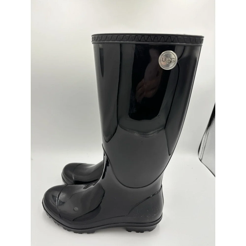 Ugg Shaye Rain Boots Tall Waterproof Boots Outdoors Womens Size 6‎